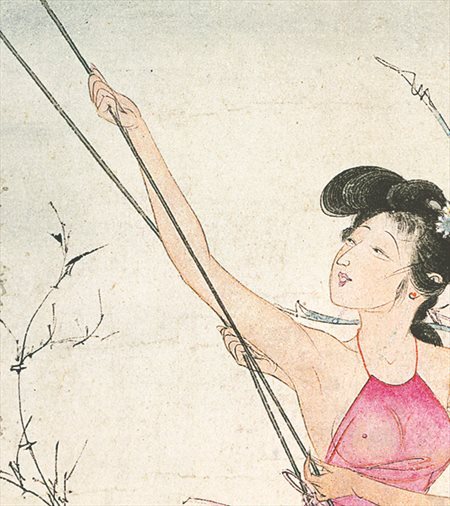 武平-胡也佛的仕女画和最知名的金瓶梅秘戏图